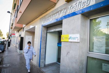 La oficina local de la DGT en Ibiza, en la calle Vicent Serra y Orvay.
