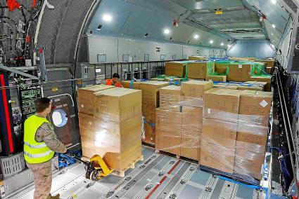Material sanitario en Baleares.