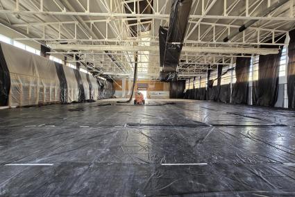 Comienza la reforma del polideportivo de Sa Pedrera.
