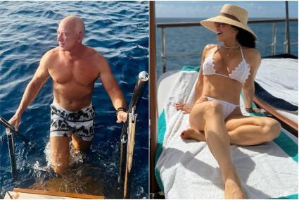 Las románticas vacaciones de Jeff Bezos y Lauren Sánchez en Mallorca antes de su boda en Venecia