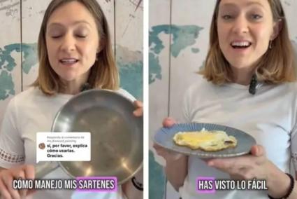 El truco de una dermatóloga para freír huevos sin tóxicos ni que se peguen