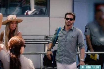 Albert Rivera y Carla Cotterli en Ibiza.