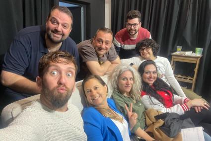 Integrantes de 'Desokupados', la nueva comedia de Andreu Fullana.