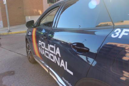 Un coche de la Policía Nacional.