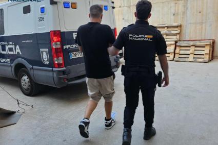 Agentes de la Policía Nacional en Ibiza detuvieron a un hombre, de origen italiano, como presunto autor de un delito de robo con violencia.
