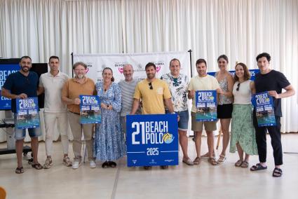 Presentación de la XXI edición de Beach Polo Sant Josep.
