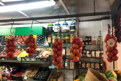Imagen del mercado de Santa Eulària.