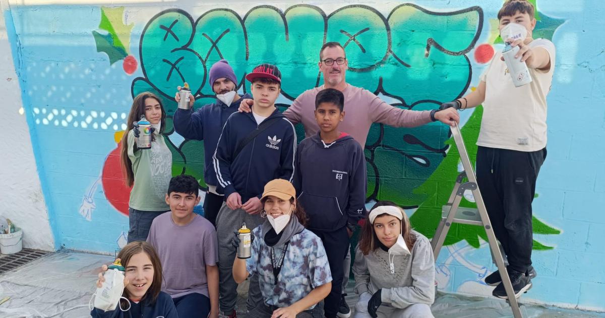 Sant Antoni Acoge La Primera Edición Del Taller Art Al Carrer