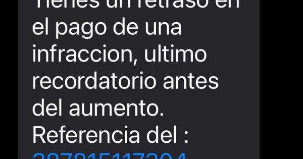 Mucho cuidado si recibes este mensaje: puede tratarse de una estafa