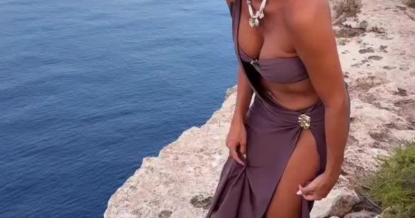 Una influencer murciana se juega la vida por una impactante foto en Formentera