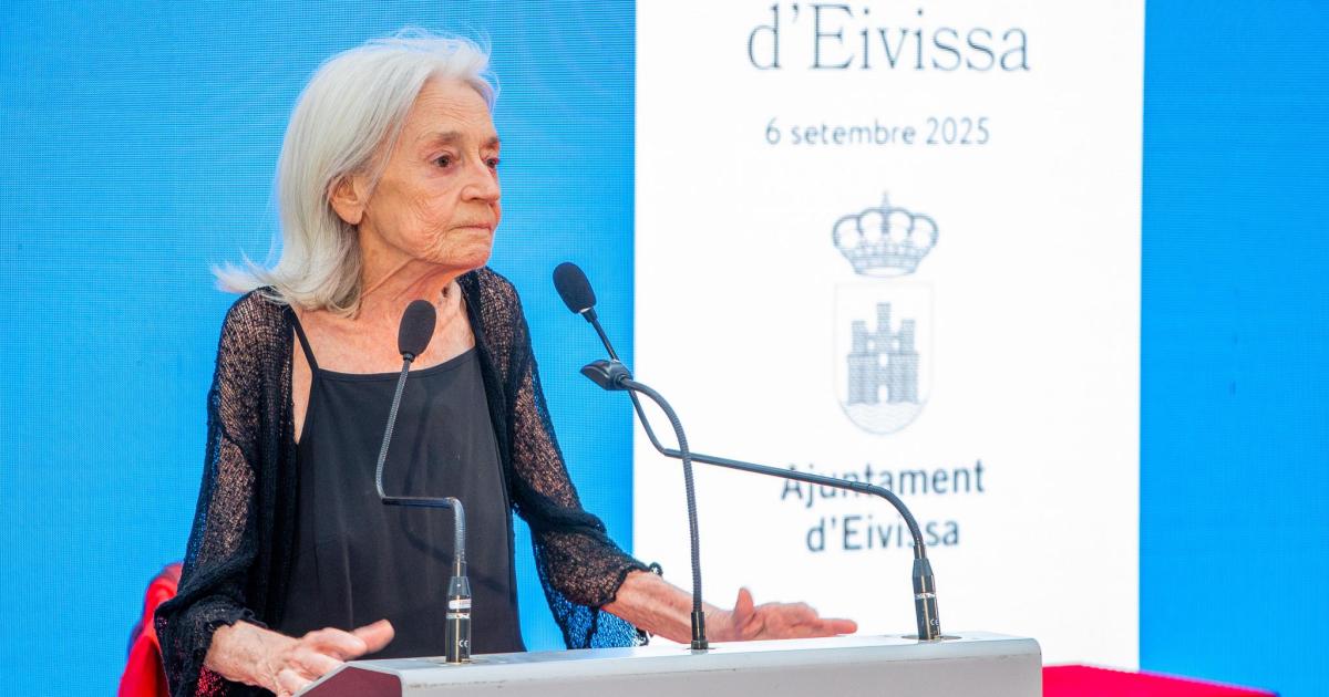 Estella Matutes: primera mujer nombrada 'hija ilustre' de la ciudad de Ibiza