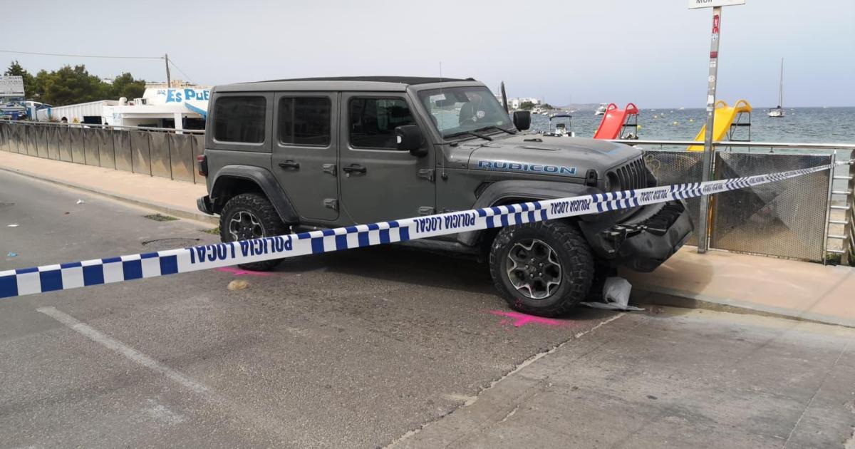 Muere una de las tres mujeres atropelladas brutalmente por un coche en Ibiza