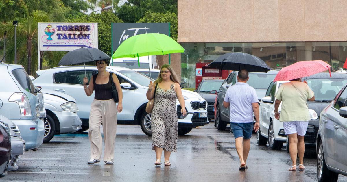 La Aemet mantiene la alerta naranja por fuertes lluvias en Ibiza