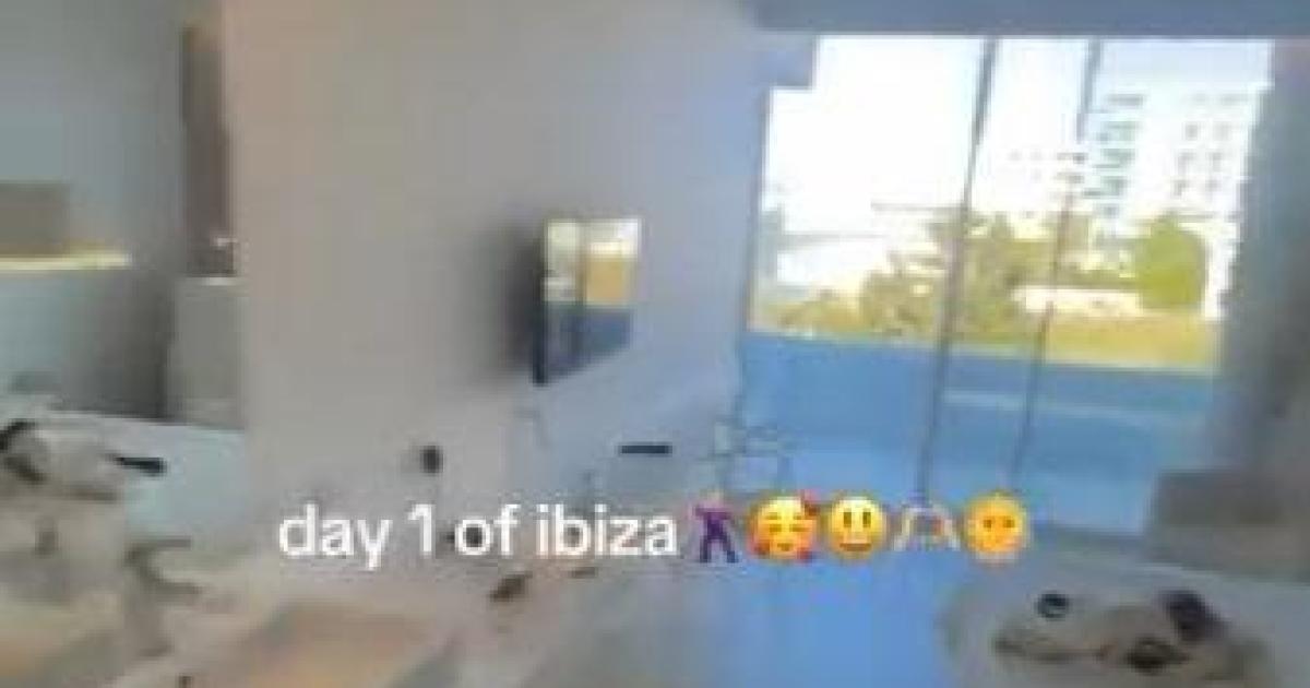 «Ibiza primer día versus Ibiza día 7»