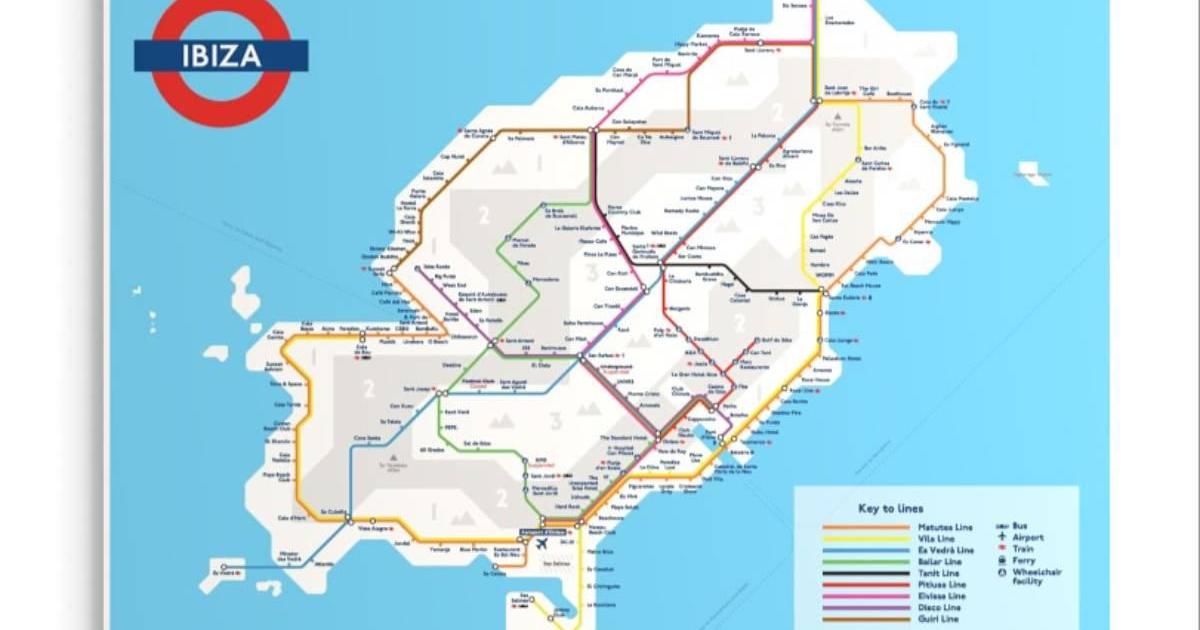 ¿Qué pasaría si Ibiza tuviera metro?