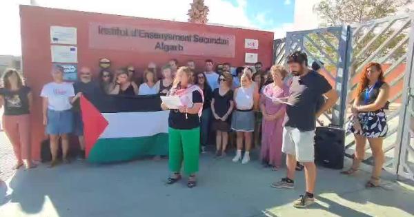 El IES Algarb: «¿Por qué el genocidio palestino no está siendo abordado en nuestras aulas?»