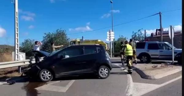 Brutal accidente múltiple en Ibiza