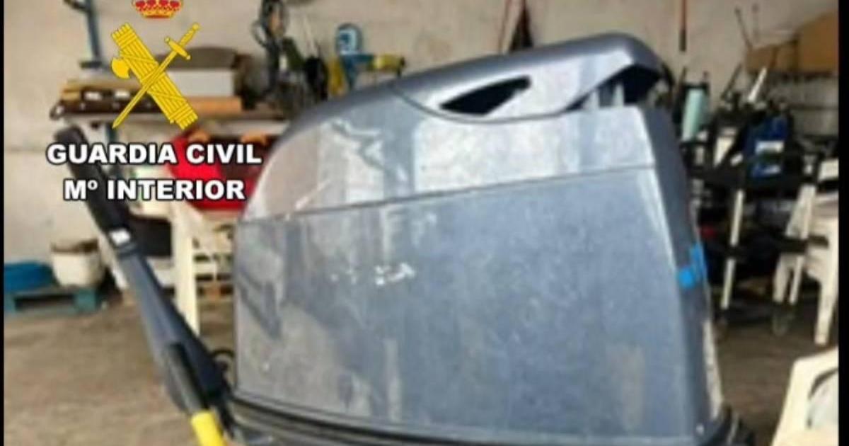 Detenido por intentar vender el motor que sustrajo de una patera en Formentera
