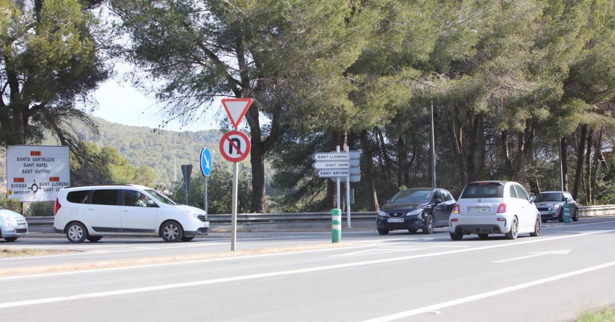 Apunta esta fecha: obras en la carretera de Santa Eulària a Ibiza a partir del 15 de octubre