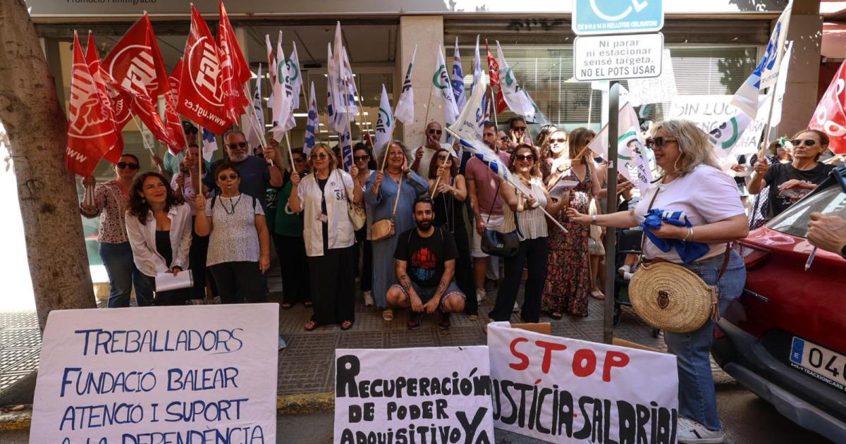 Los trabajadores de las tres residencias de Ibiza que gestiona el Govern irán a la huelga