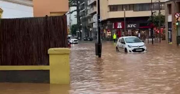 Alerta por fuertes lluvias en Ibiza: dos heridos graves en el municipio de Vila