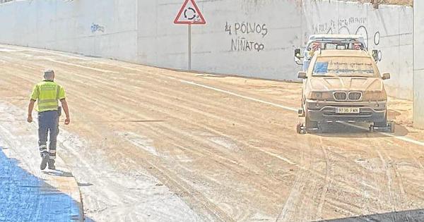 El valiente héroe del túnel de es Puig d’en Valls que perdió su vehículo