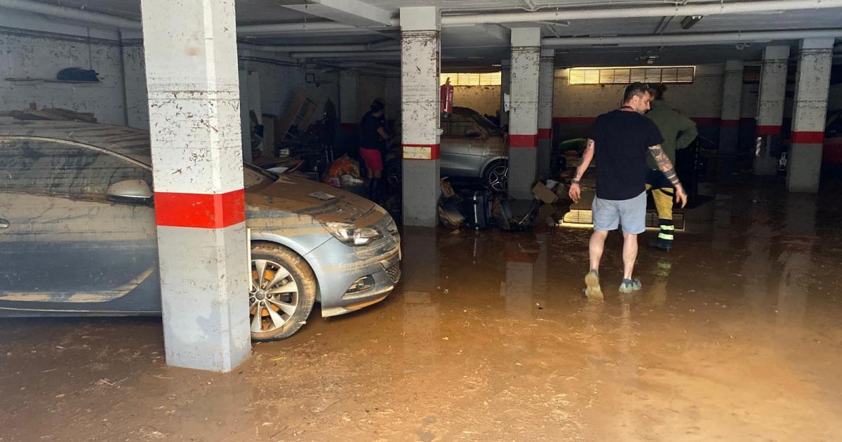 «A las seis de la mañana ya teníamos el ‘parking’ inundado»