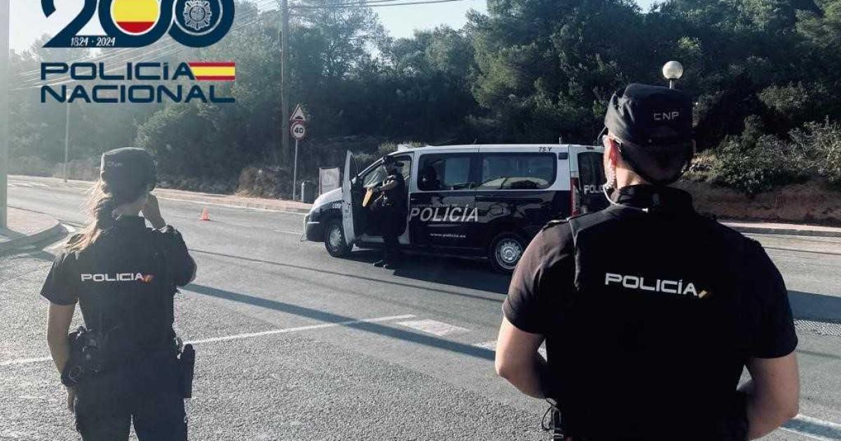 La Policía Nacional detiene a dos hombres por tratar de golpear y robar un reloj de alta gama a dos turistas