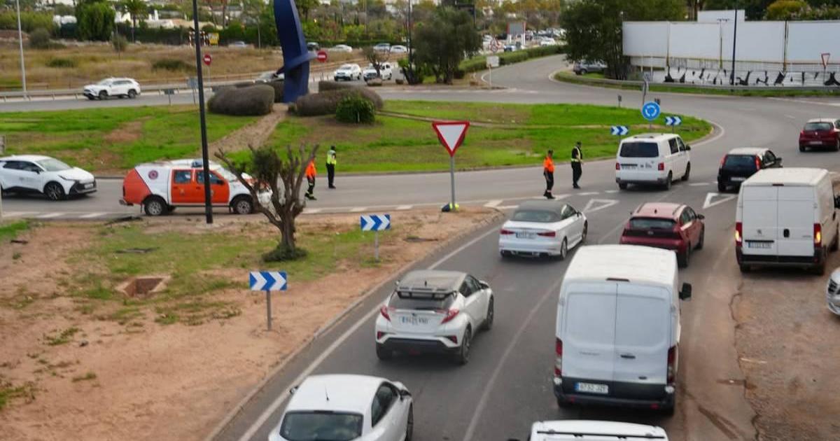 Alerta naranja en Ibiza: sin incidencias en las primeras horas