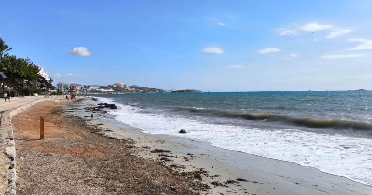 Encuentran un pie en una playa de Ibiza
