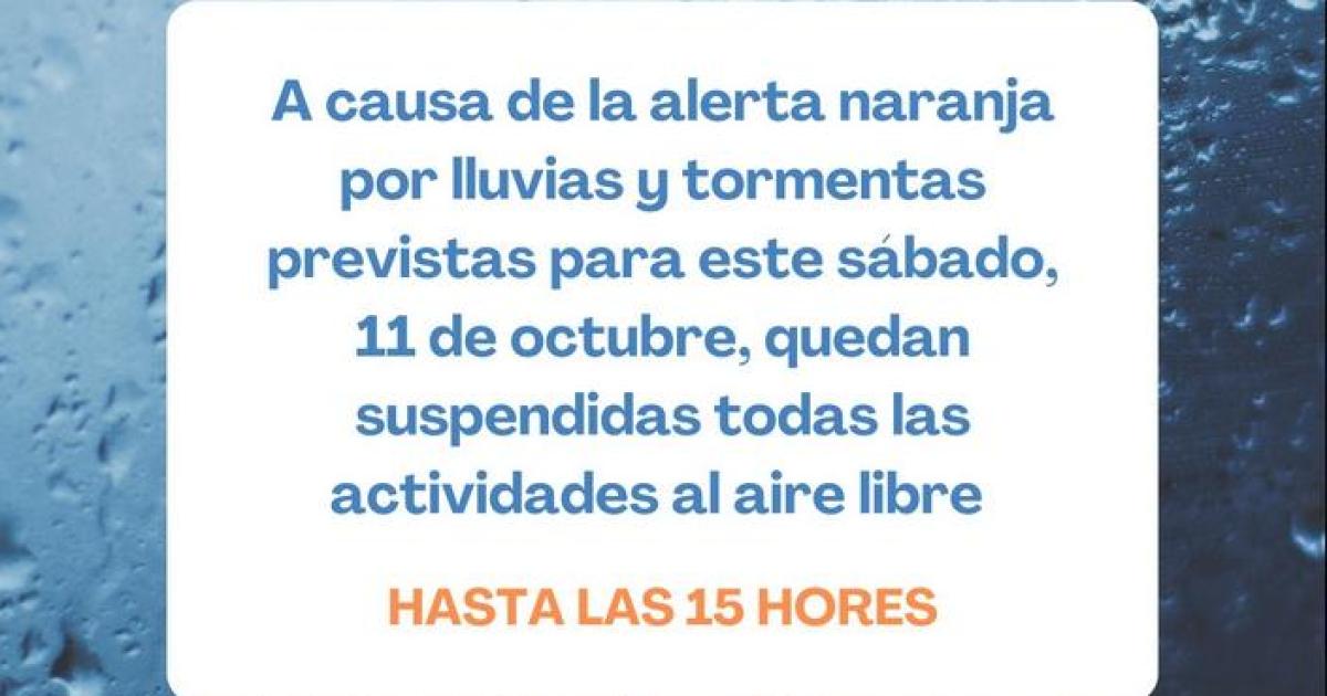 Sant Antoni, Sant Josep y Santa Eulària suspenden todas sus actividades al aire libre por la alerta naranja
