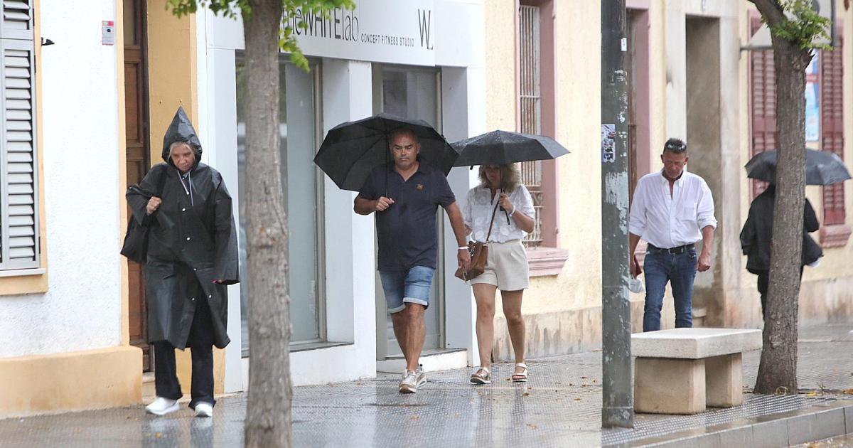 Emergencias extiende la alerta naranja a todas las islas por fuertes lluvias