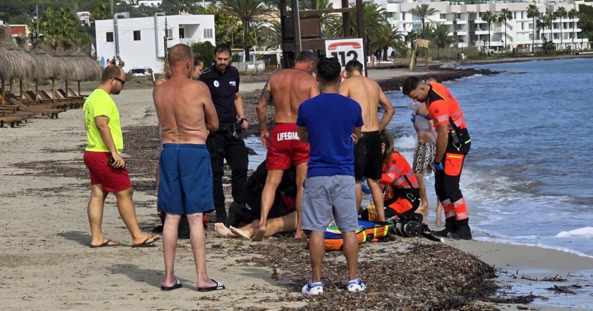 En estado crítico una bañista que casi se ahoga en Talamanca