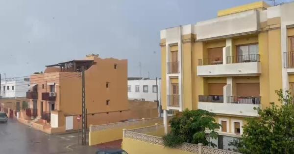 Las lluvias persisten en Ibiza tras el paso de la dana ‘Alice’