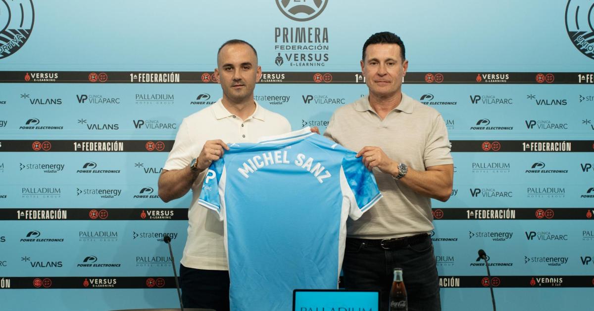 Míchel Sanz: "Vamos a hacer un equipo para subir a Segunda División"
