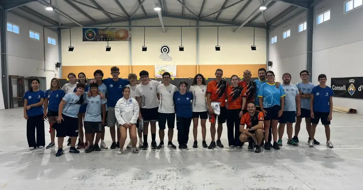 Es Cubells Hosts Opening Balearic Indoor Archery Ranking Event
