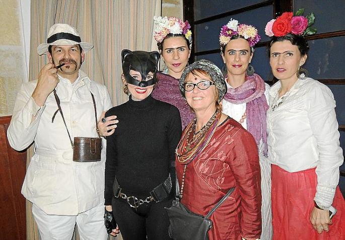 Fiesta de disfraces en el Club Pollença